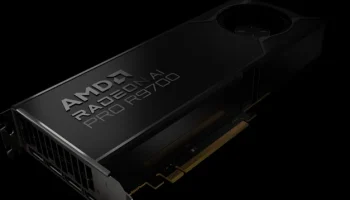 AMD Radeon AI Pro R9700 32GB GPU, 시장에 1250달러 전후로 등장 썸네일