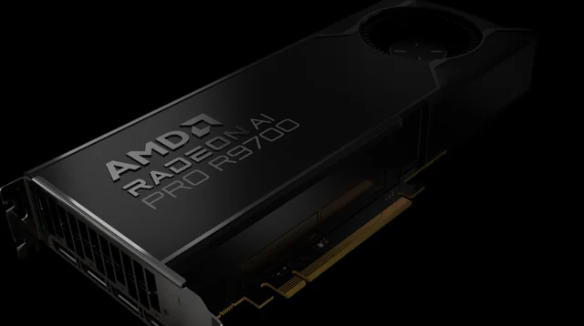 AMD Radeon AI Pro R9700 32GB GPU, 시장에 1250달러 전후로 등장 1 amd radeon ai pro r9700